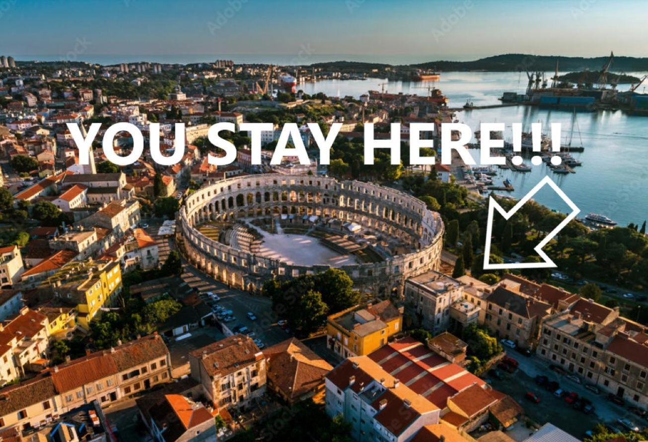 G1 Pula Center Colosseum Apartment Екстериор снимка